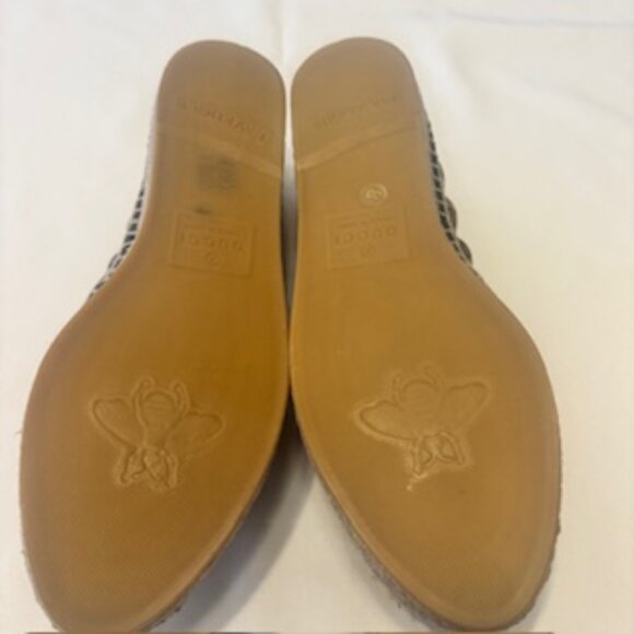 NIB Gucci Espadrille Loafers - Size 38/ 7 1/2 - Picture 5 of 12